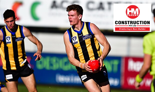 Irishman Darragh Joyce held his own against experienced Cat Stewart Crameri in the VFL. - St Kilda Saints,VFL,Darragh Joyce,Hugh Goddard,Brandon White,Oscar Clavarino,Nick Coffield,Nathan Freeman,Doulton Langlands,Ben Paton,Ray Connellan,Blake Acres